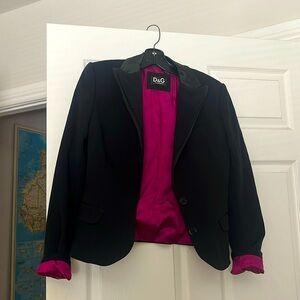 Dolce and Gabbana tuxedo jacket size 6